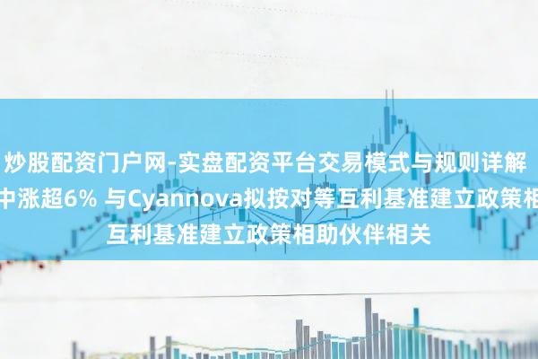 炒股配资门户网-实盘配资平台交易模式与规则详解 不同集团盘中涨超6% 与Cyannova拟按对等互利基准建立政策相助伙伴相关