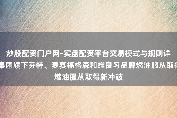 炒股配资门户网-实盘配资平台交易模式与规则详解 爱科集团旗下芬特、麦赛福格森和维良习品牌燃油服从取得新冲破