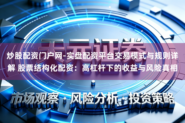 炒股配资门户网-实盘配资平台交易模式与规则详解 股票结构化配资：高杠杆下的收益与风险真相